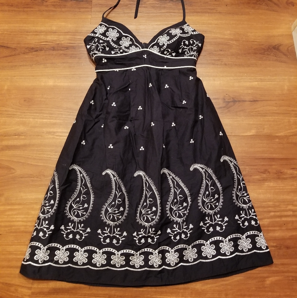 EUC Halter top a-line dress